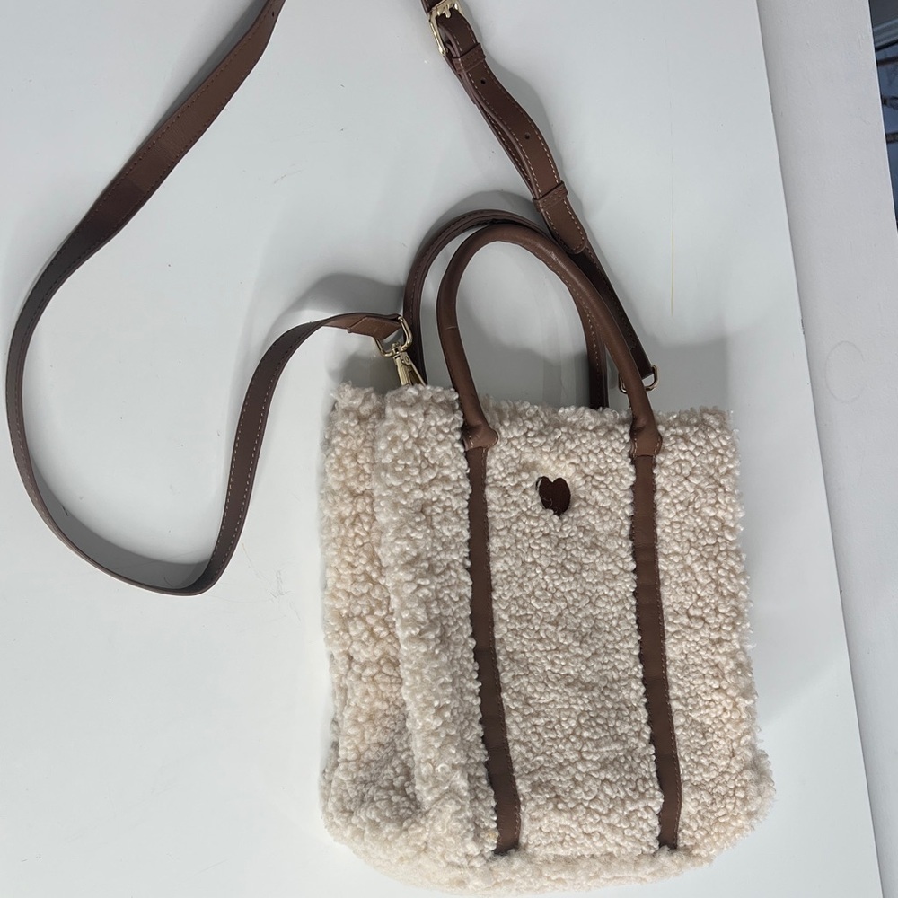 Suncoo Avner Wool Tote Crossbody East West Bag - Picture 2 of 9